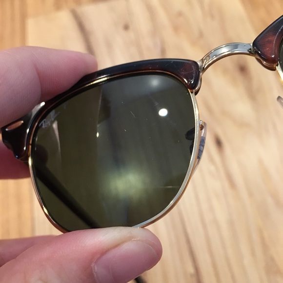 Ray-Ban Polarized Clubmaster Sunglasses - Picture 4 of 7